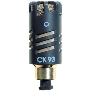 AKG CK93 Blue Line Condenser Hypercardioid Microphone Capsule with W90 Windscreen