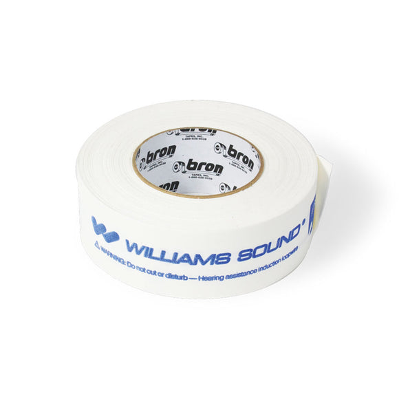 Williams Sound FWT 001 Flat Wire Tape (2 Inch by 180 Foot Roll)