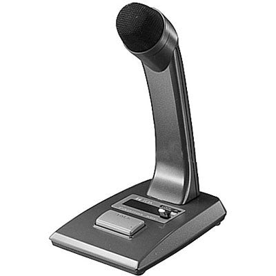 TOA PM-660U Desktop Paging Microphone with Push to Talk button
