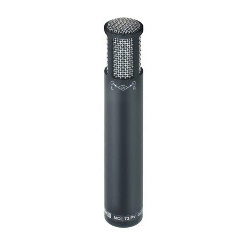 Beyerdynamic MCE 72 PV CAM Stereo Electret Condenser Microphone - Phantom Powered, Camera Mountable