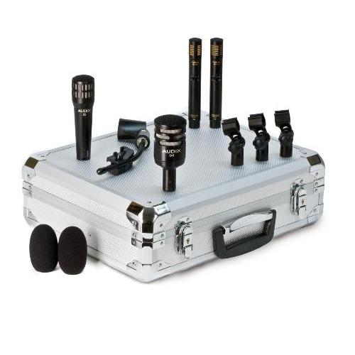 Audix DP QUAD 4-Piece Professional Drum and Percussion Mic Package