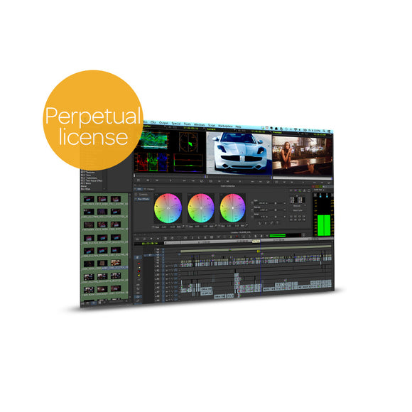 Avid Media Composer Video Editing Software (Perpetual License Activation Card)
