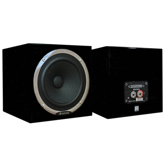 Avantone Passive MixCubes Full-Range Mini Reference Monitors In Black - Pair