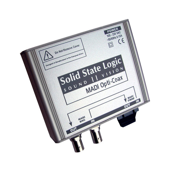 SSL MADI Opti-Coax 64 Channel MADI Converter