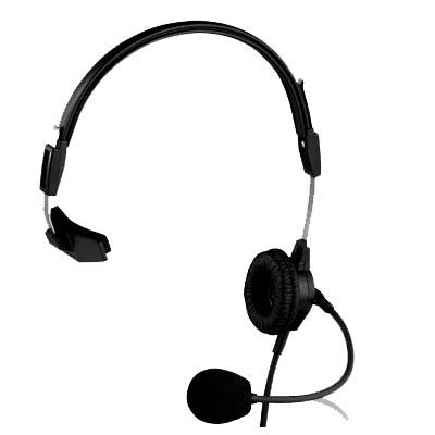 Telex PH-88 Single Sided Announcer Headset with Flex Dynamic Boom Microphone and A4F connector