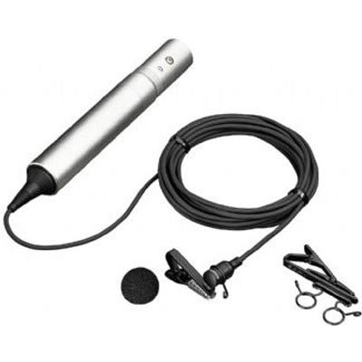 Sony ECM-77B Mini Omni-Directional Lavalier Condenser Microphone (XLR with Battery or 48v)