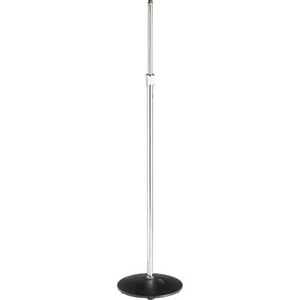 AtlasIED MS-12C Round Base Microphone Stand (Chrome)