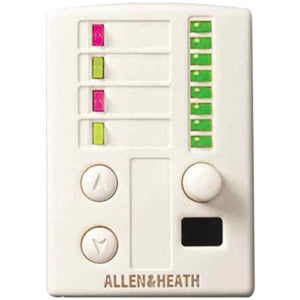 Allen and Heath PL-4 Remote Controll Wall Plate for iDR Systems