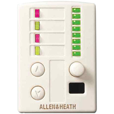 Allen and Heath PL-4 Remote Controll Wall Plate for iDR Systems