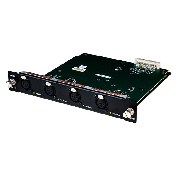 Allen and Heath M-DIN 8-Channel AES Input Card for dLive DX32 Rack