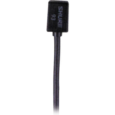 Shure WL93 Wireless Omnidirectional Condenser Lavalier Microphone - TA4F Connector