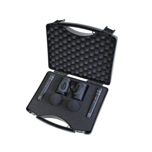 Beyerdynamic MC 930 Stereo-Set - 2 Stereo Matched MC 930 w/ 2 Suspensions, 2 Windscreens and Case
