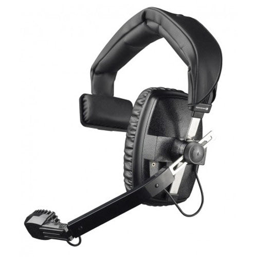 Beyerdynamic DT108 Single Sided Intercom Headset - 200 Ohm Microphone & 50 Ohm Headphone - Black