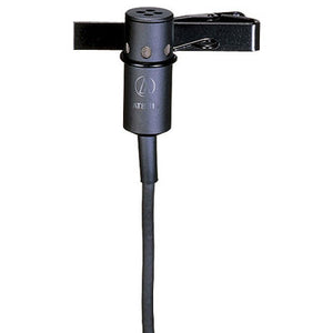 Audio-Technica AT831CT Cardioid Lavalier Condenser Mic for Wireless Transmitters -TA4 Plug