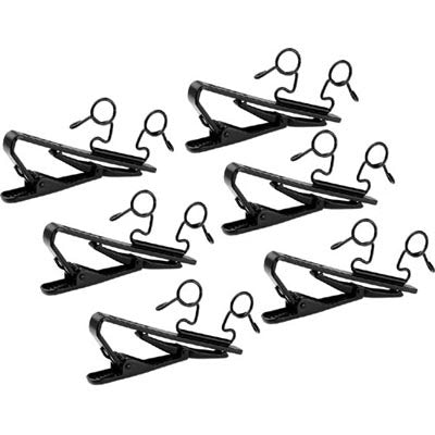 Sony SADW77B Horizontal Double Clips for ECM77B Lavalier (Pack of 6)