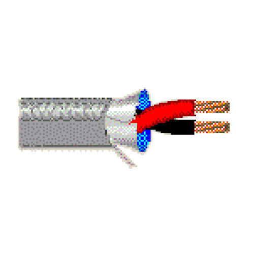 Belden 5200FE 16AWG Shielded 2 Conductor Install Speaker Cable (500 Foot Spool)