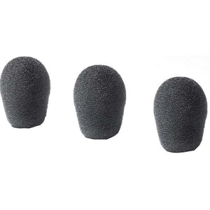 Audio-Technica AT8158 Foam Windscreens for PRO92cW (Black, 3 Pack)