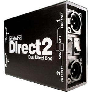 Whirlwind DIRECT2 Two-Channel Direct Box with Ground Lift