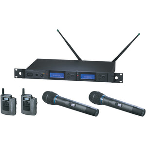 Audio-Technica AEW-5413AC Dual Combo Wireless System (C Band)