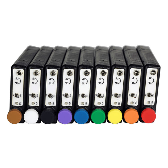 Zaxcom ERXKBS 8-Piece Color Code Rubber Knob Set for ERX2TCD or ERX3TCD