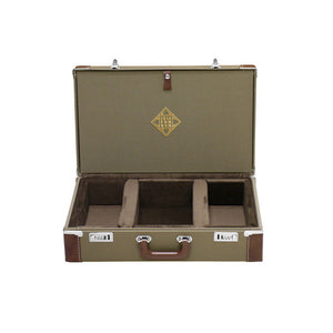 Telefunken FC40S Leather Bound Cordora Combination Locking Flight Case U47 / U48 Studio Set