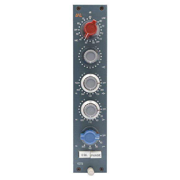 BAE 1073 Mic Preamp and Equalizer Module for Neve 10 Series