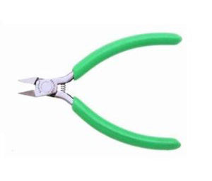 Xcelite MS545JV - 4" Slim Line Tapered Head Cutter with Green Ergonomic Grips