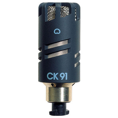 AKG CK91 Blue Line Condenser Cardioid Microphone Capsule with W90 Windscreen