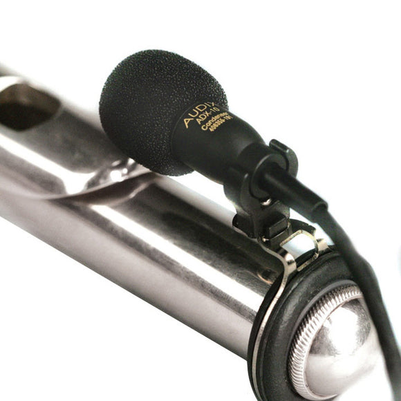 Audix ADX-10FLP Miniature Flute Microphone System - includes shockmount and APS-911 phantom adapter