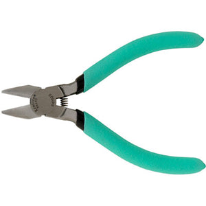 Xcelite S475NJS 5" Long Tapered Head Diagonal Cutters with Green Handles