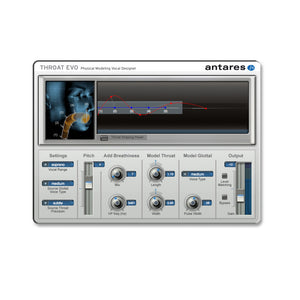 Antares THROAT Evo Native Vocal Physical Modeling Plugin