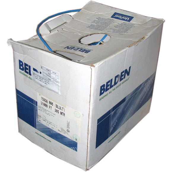 Belden 1592A Blue 1592A CAT5E Non-Bonded - B-Stock - 1000 Feet