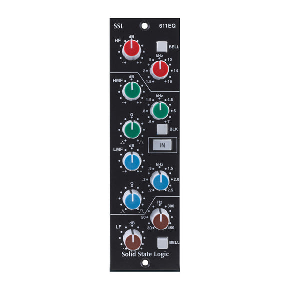 SSL 611EQ E-Series Equalizer 500 Series Module
