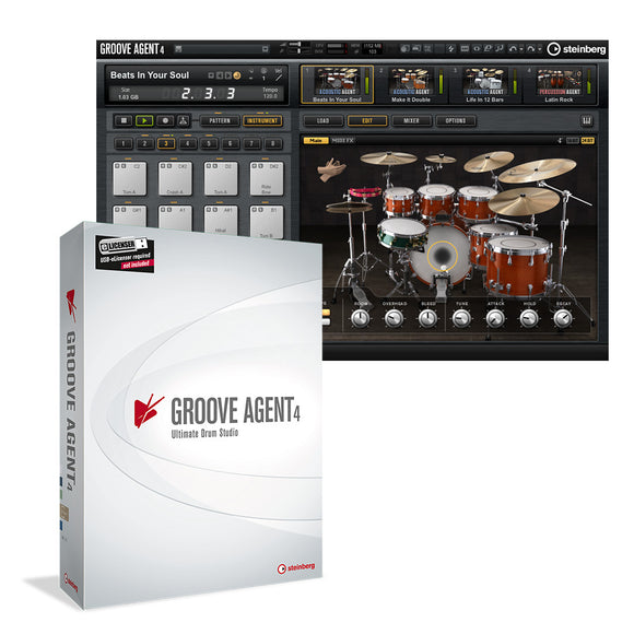 Steinberg Groove Agent 4 Virtual Drum Workstation (VST)