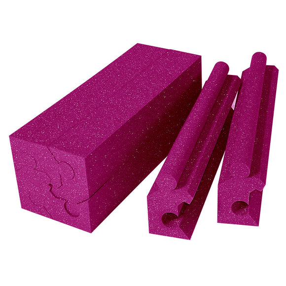 Auralex MAX Wall Corner Couplers (Burgundy, Box of 12)