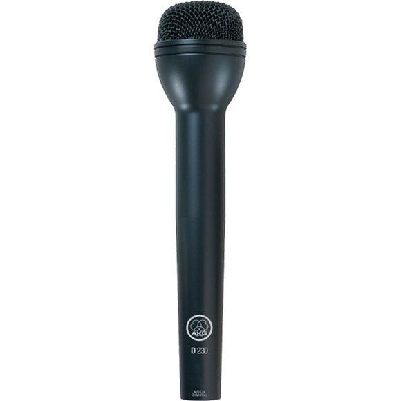 AKG D230 Omnidirectional ENG Handheld Microphone