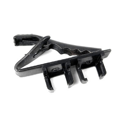 Tram BDTB Double Tie Bar Clip for TR-50 Lavalier Microphone (Black)