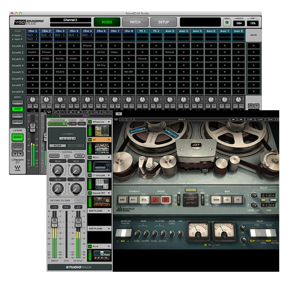 Waves StudioRack + eMotion ST Mixer - For SoundGrid Systems