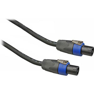 Whirlwind NL4-015 4-Conductor Speakon to Same Speaker Cable - 12 Awg - 15 Feet