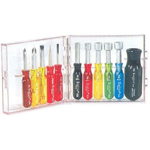 Xcelite PS130V 11-Piece Compact Convertible Screwdriver Nutdriver Set