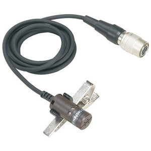 Audio-Technica AT829CW Mini Cardioid Condenser Lavalier Mic for Unipak Transmitters - 4 Pin Hirose