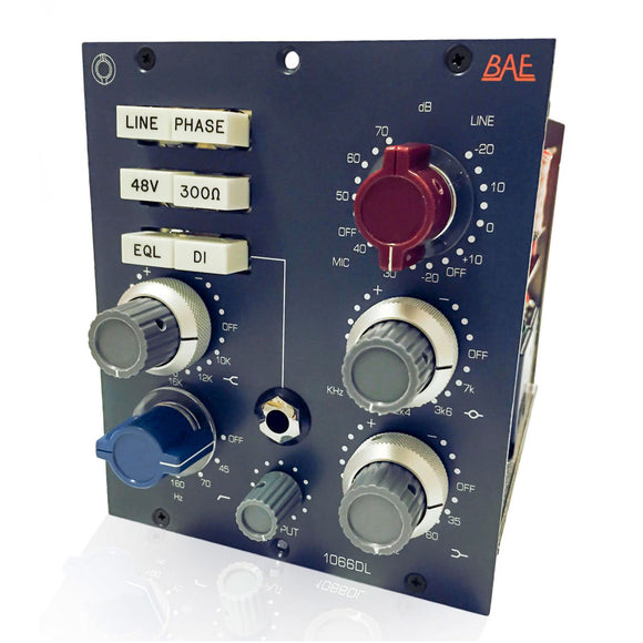BAE 1066D Neve 1066 Style Preamp Module for 500 Series