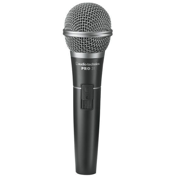 Audio-Technica PRO31 Cardioid Dynamic Handheld Microphone (with XLR Cable)