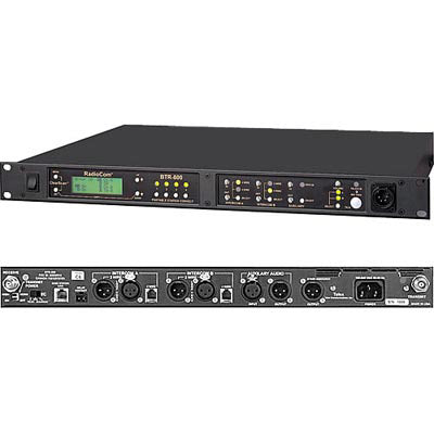 Telex BTR-800 2-Channel Frequency Agile UHF Wireless Base Station - H4