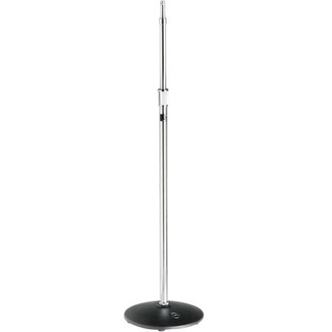 AtlasIED MS20E Round Base Microphone Stand (Chrome)