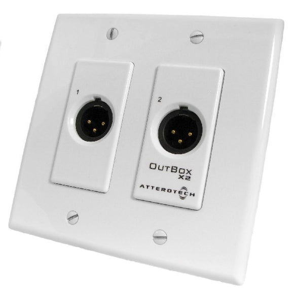 Attero Tech OutBox X2 CobraNet Audio Ouput Interface - White