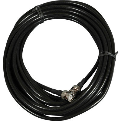 Shure UA825 25 Foot Remote Antenna Extension Cable with BNC Connectors for UA844, UA870WB and UA820L