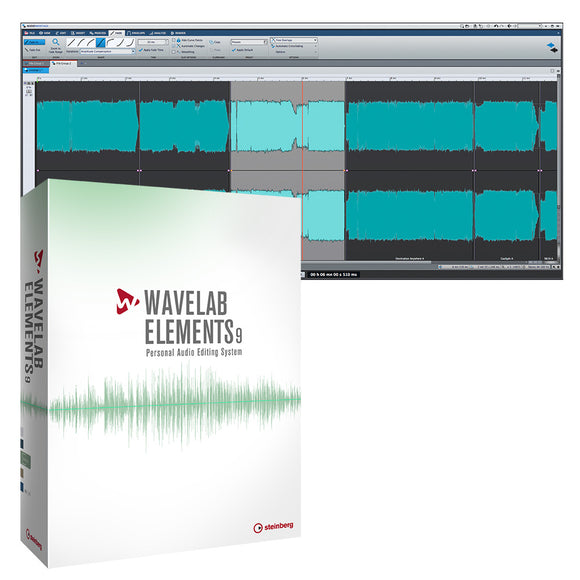 Steinberg WaveLab Elements 9 Audio Mastering and Editing Software