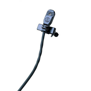 Audio-Technica MT830CW Omnidirectional Condenser Lavalier Microphone for Unipak Transmitter - 4 Pin