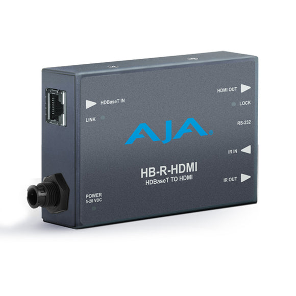 AJA HB-R-HDMI HDBaseT to HDMI Mini-Converter